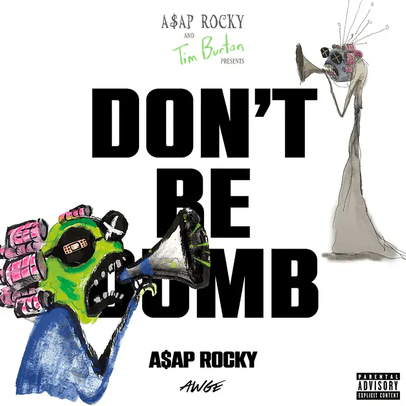 A$ap Rocky - Don't Be Dumb (Black & White Vinyl LP) - Image 2