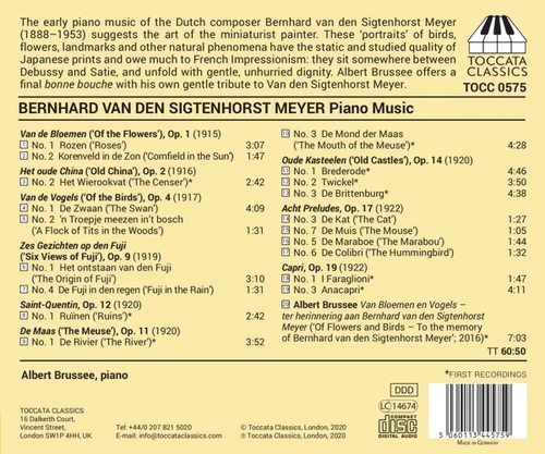 Albert Brussee - Piano muziek