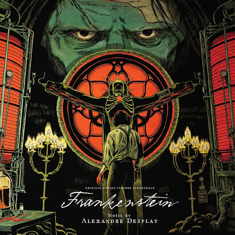 Alexandre Desplat - Frankenstein (Red & White Splatter Vinyl LP)