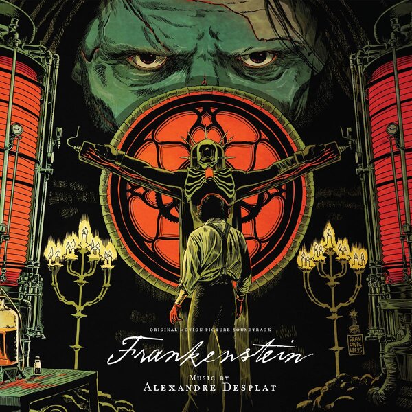 Alexandre Desplat - Frankenstein (Red & White Splatter Vinyl LP) - Image 2