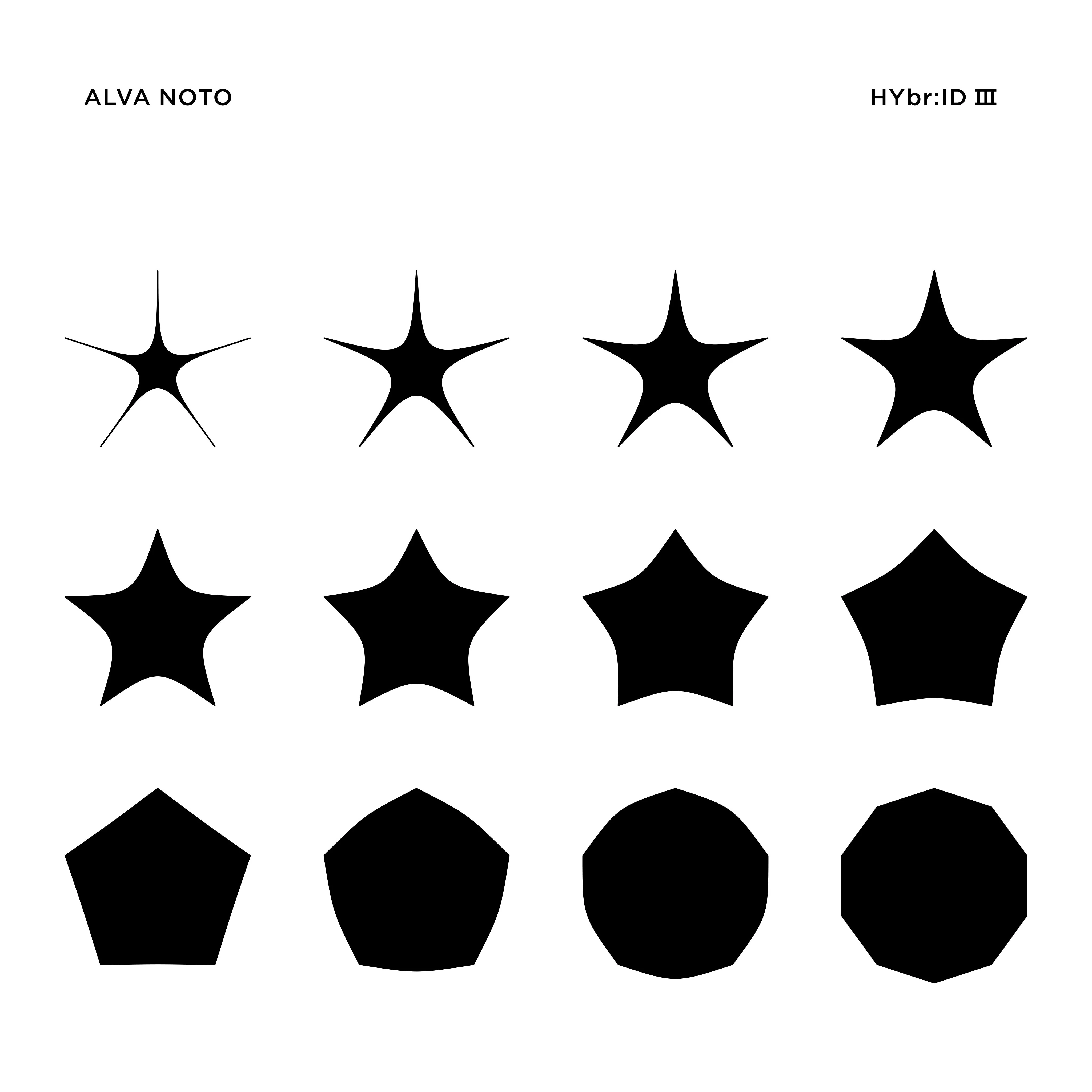Alva Noto - HYbr:ID III (LP)