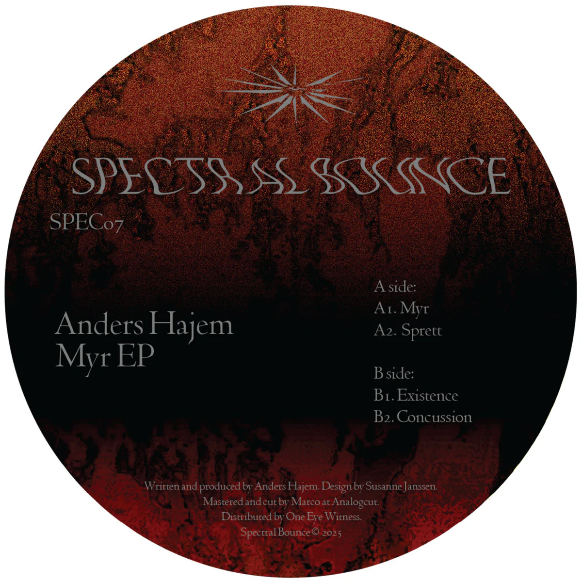 Anders Hajem - Myr EP (12")