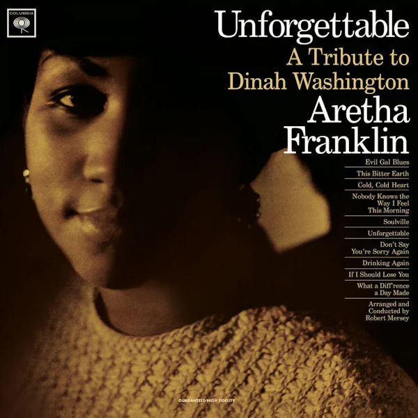 Aretha Franklin - Unforgettable - A Tribute To Dinah Washington (Crystal Clear LP) - Image 3