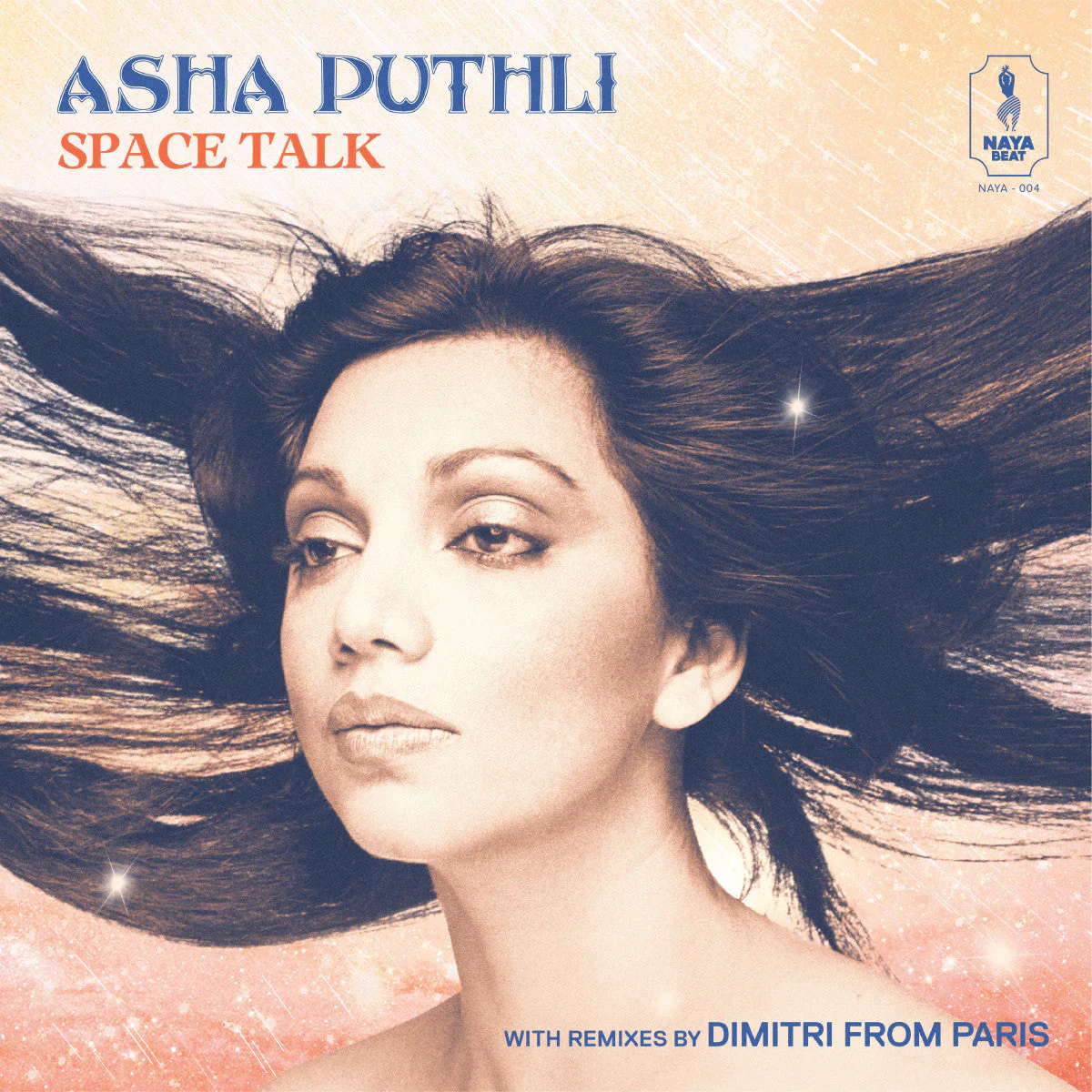 Asha Puthli - Space Talk with remixes by Dimitri From Paris (12") - Image 2