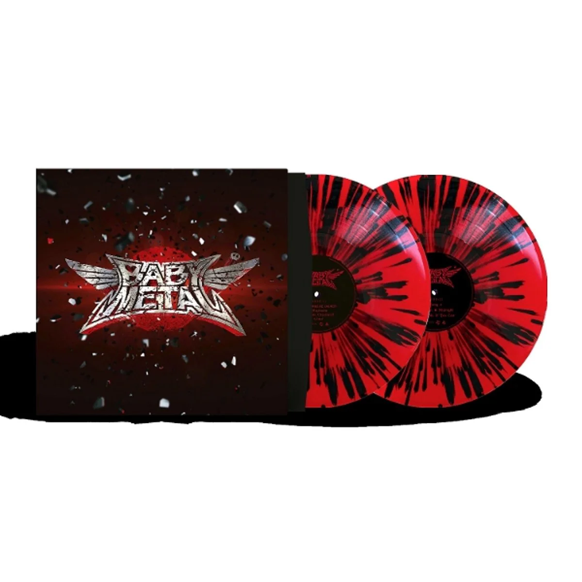 Babymetal - Babymetal (Red & Black Splattered Vinyl LP) - Image 2