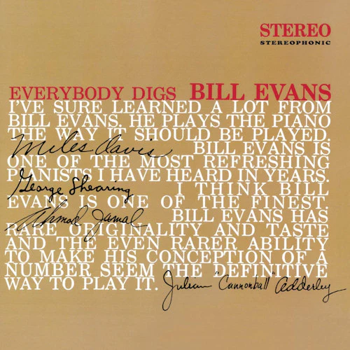 Bill Evans - Everybody Digs Bill Evans (Red Vinyl LP)