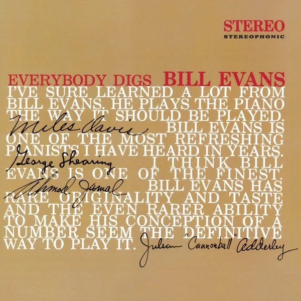 Bill Evans - Everybody Digs Bill Evans (Red Vinyl LP) - Image 2
