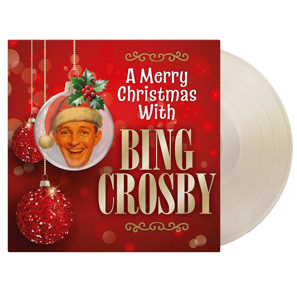 Bing Crosby - A Merry Christmas With (Crystal Clear Vinyl LP) - Image 2