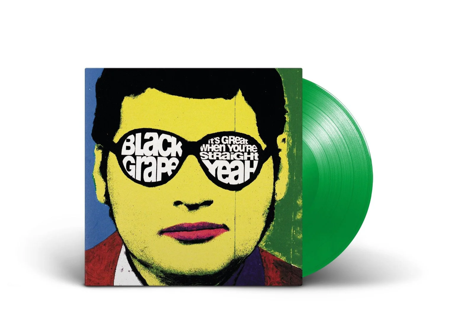 Black Grape - It's Great When You're Straight... Yeah (Green Coloured LP) - Image 2
