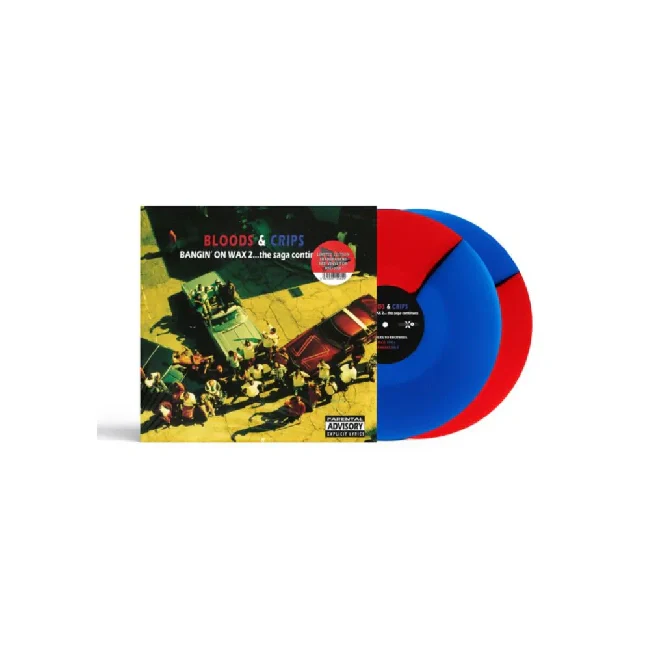 Bloods & Crips - BANGIN' ON WAX 2...THE SAGA CONTINUES (Coloured Vinyl   LP)