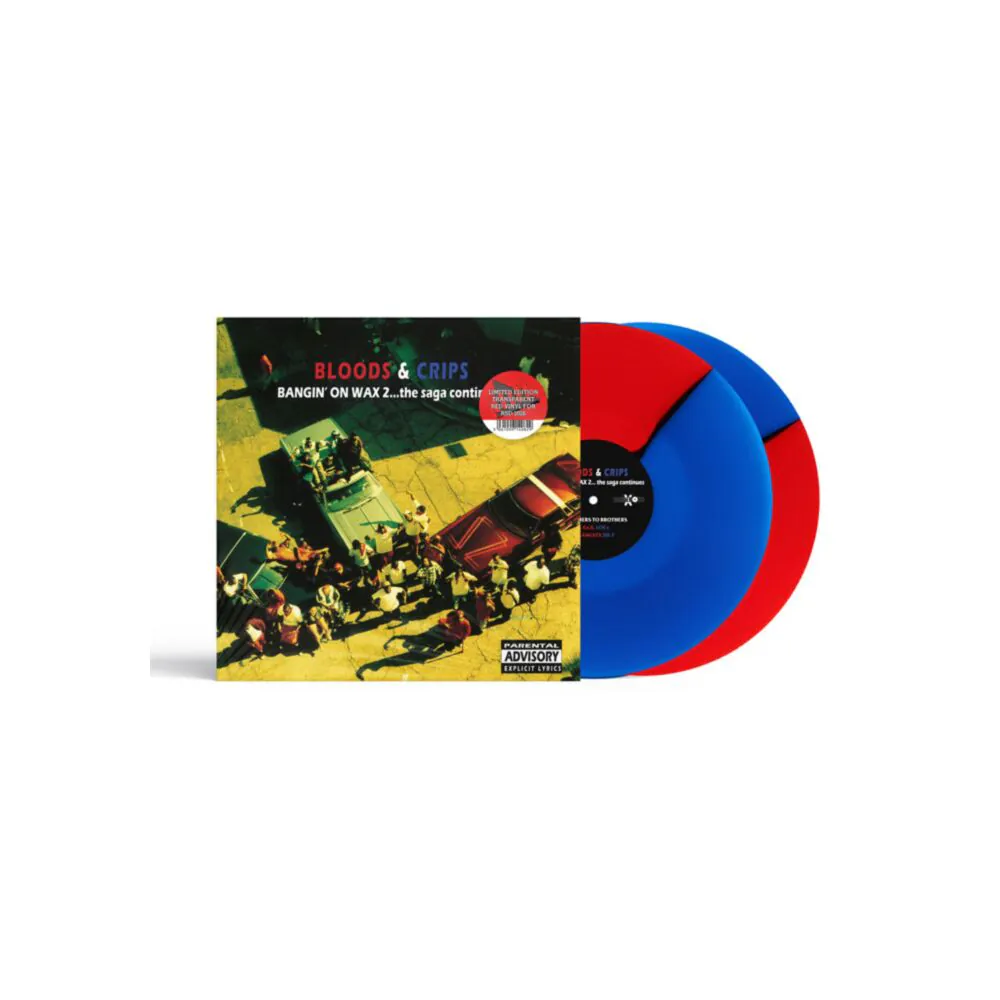 Bloods & Crips - BANGIN' ON WAX 2...THE SAGA CONTINUES (Coloured Vinyl   LP) - Image 2