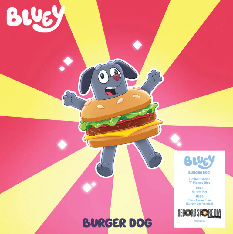 Bluey - Burger Dog / Bluey Theme Extended (Burger Dog Version) (Picture Disc 7")