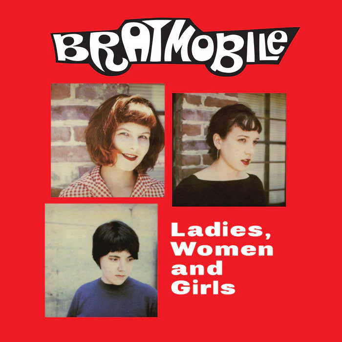Bratmobile - Ladies, Women and Girls (Red LP) - Image 2
