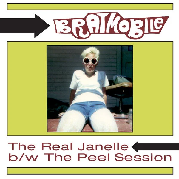 Bratmobile - The Real Janelle & The Peel Session (LP) - Image 2