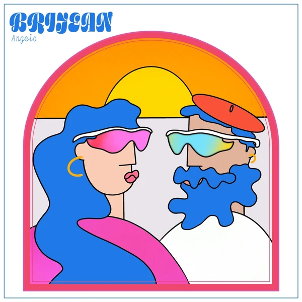 Brijean - Angelo (Pink Blue Marbled) (Pink Blue Marbled Vinyl)