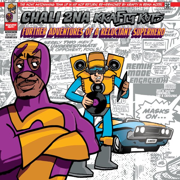 Chali 2na & Krafty Kuts - Further adventures of a Reluctant super hero (LP) - Image 2