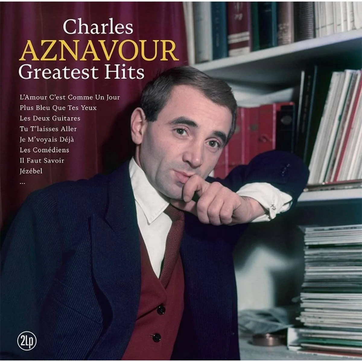 Charles Aznavour - Greatest Hits (LP) - Image 2