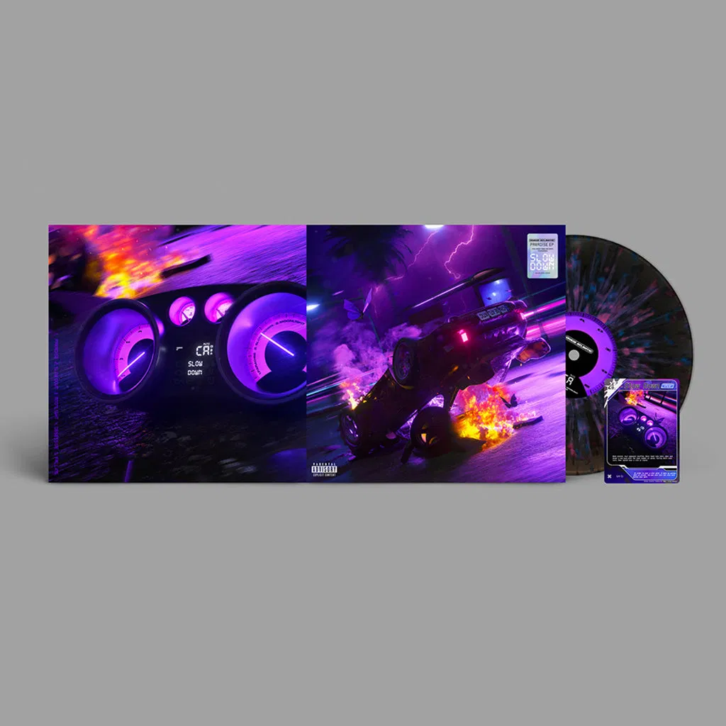 Chase Atlantic - Paradise (Black Ice Vinyl With Blue & Pink Splatter LP)