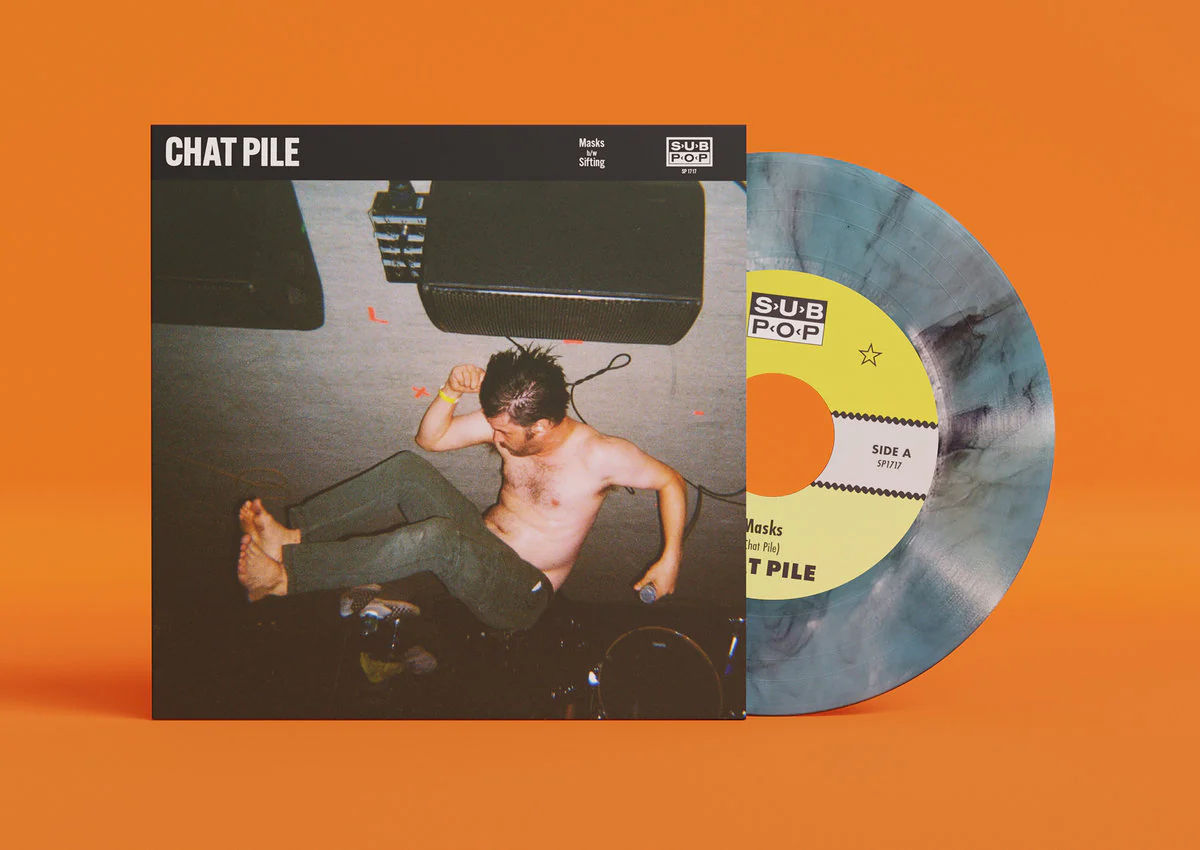 Chat Pile - Masks (Sea Glass Vinyl 7") - Image 3