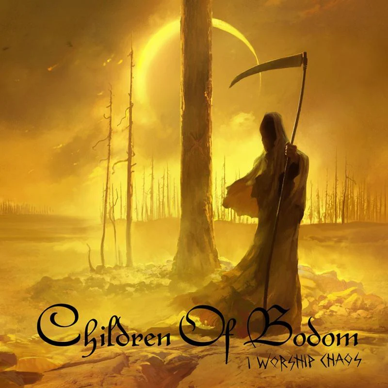 Children Of Bodom - I Worship Chaos (Transparent Yello Marbled Vinyl LP) - Image 2
