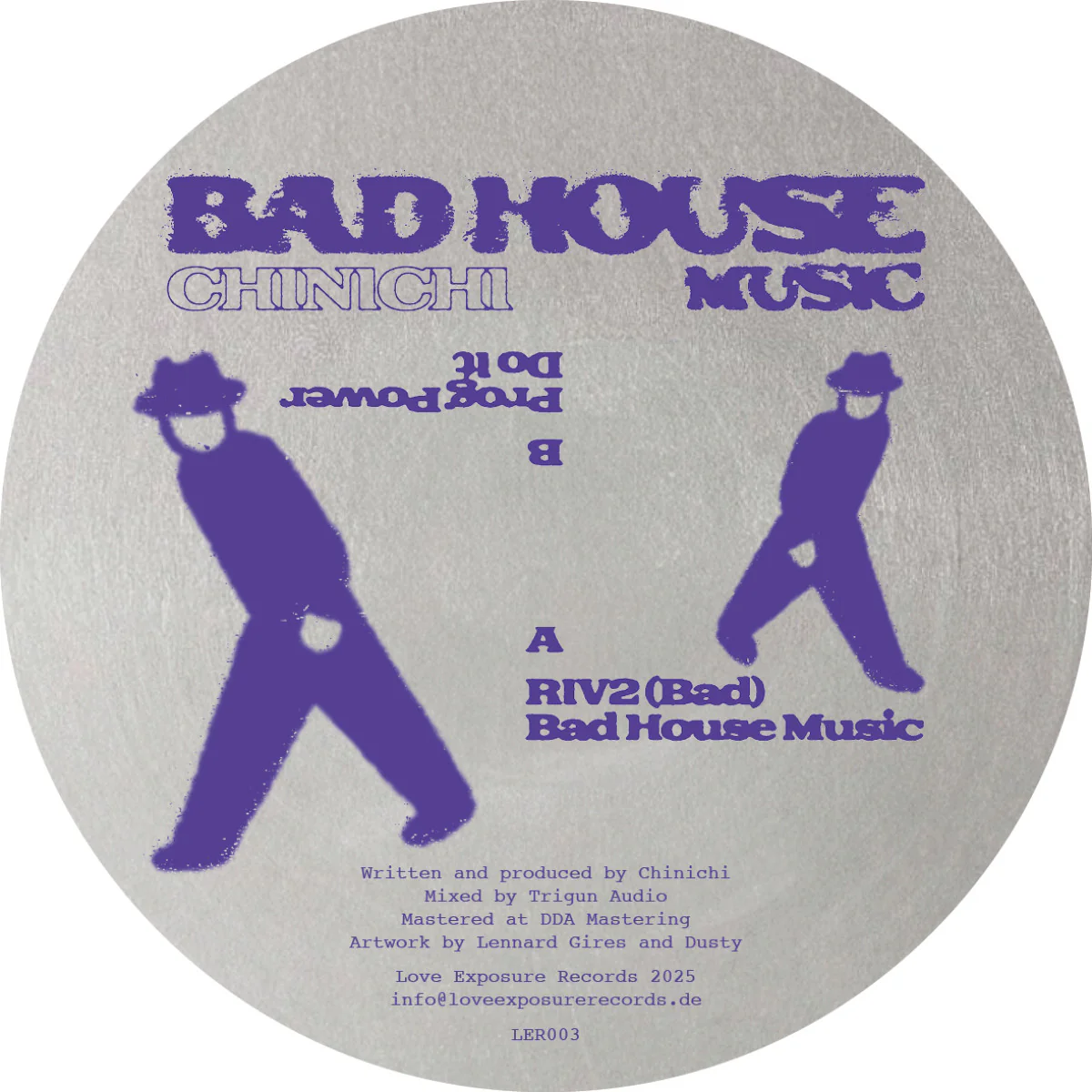 Chinichi - Bad House Music (12") - Image 2