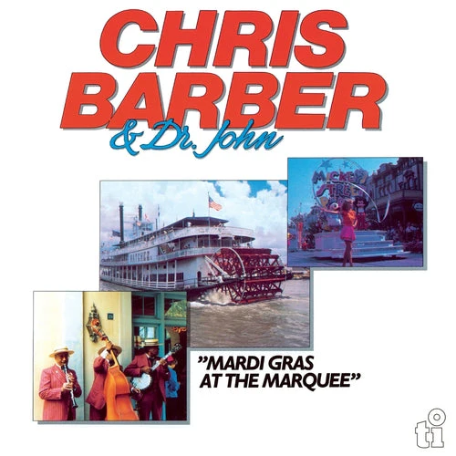 Chris Barber & Dr. John - Mardi Gras At The Marquee (Blue and Red LP) - Image 2