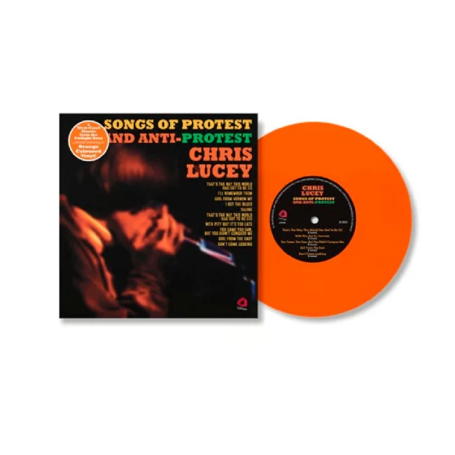 Chris Lucey - Songs Of Protest And Anti Protest (Orange Vinyl LP)