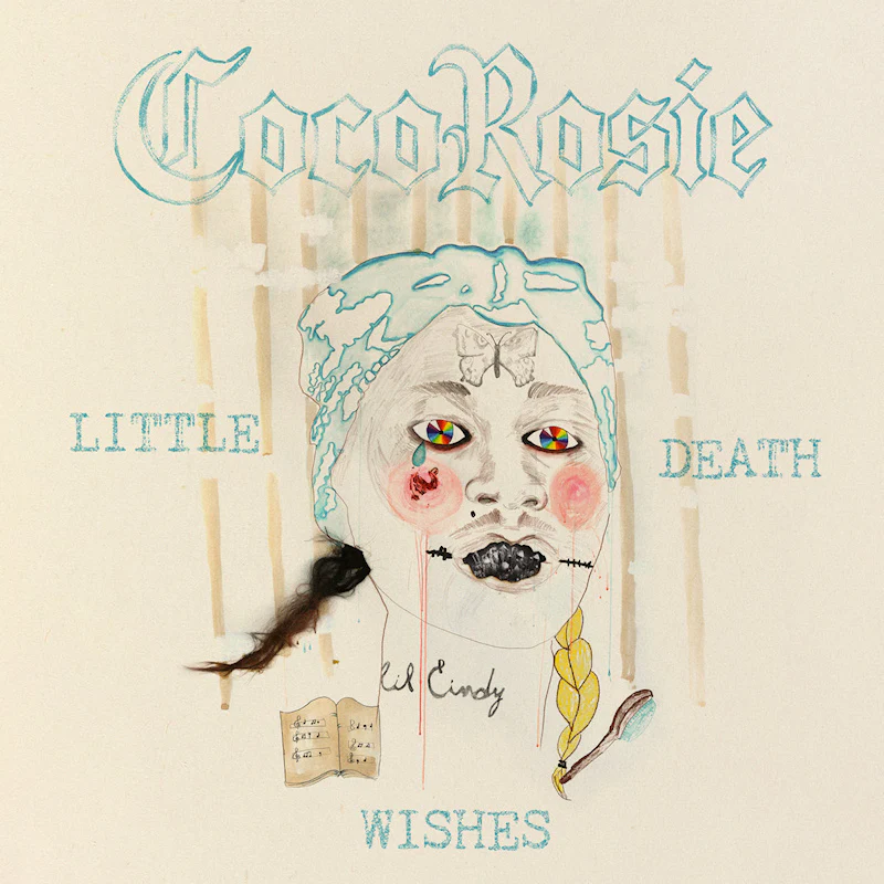 Cocorosie - Little Death Wishes (Teardrop Aqua LP) - Image 2