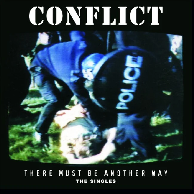 Conflict - There Must Be Another Way (The Singles) (Blue Vinyl LP)
