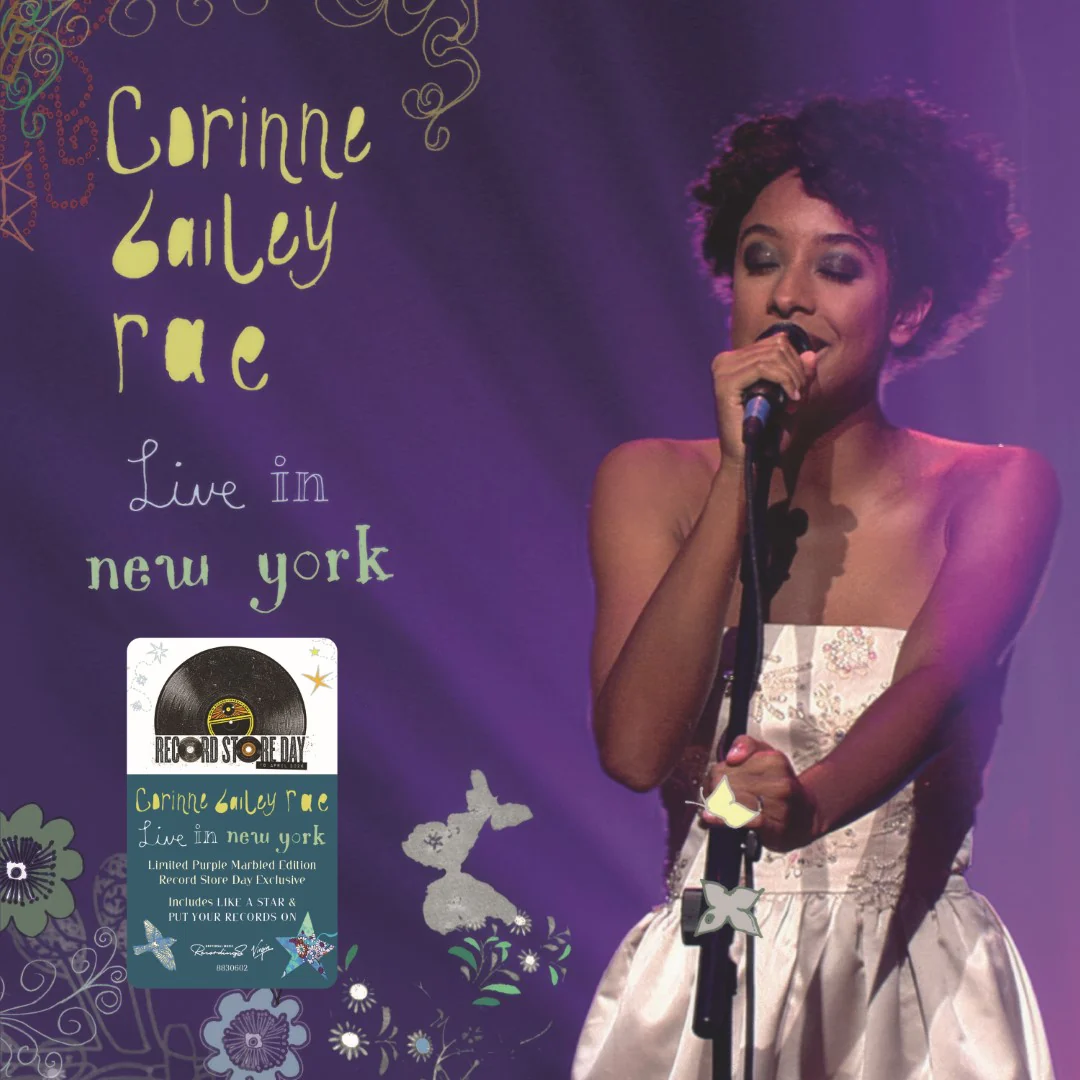 Corinne Bailey Rae - Live In New York (140g Purple & White Vinyl LP) - Image 2