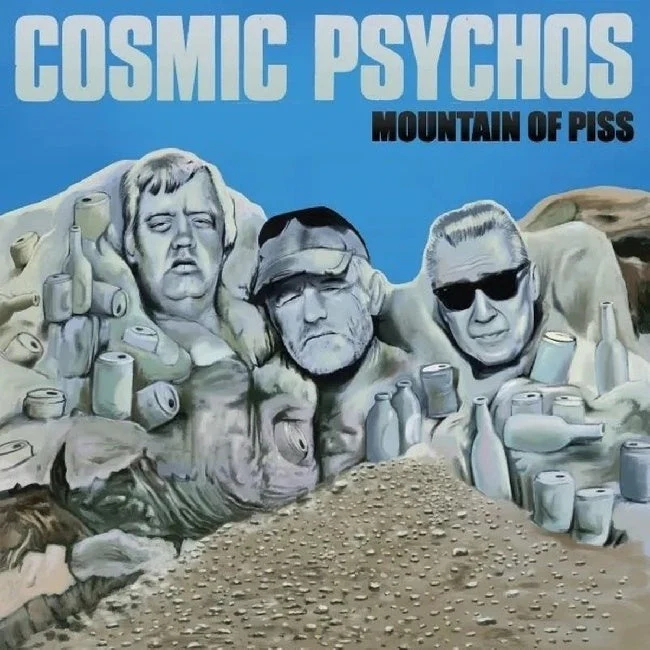 Cosmic Psychos - Mountain Of Piss (Yellow LP) - Image 3