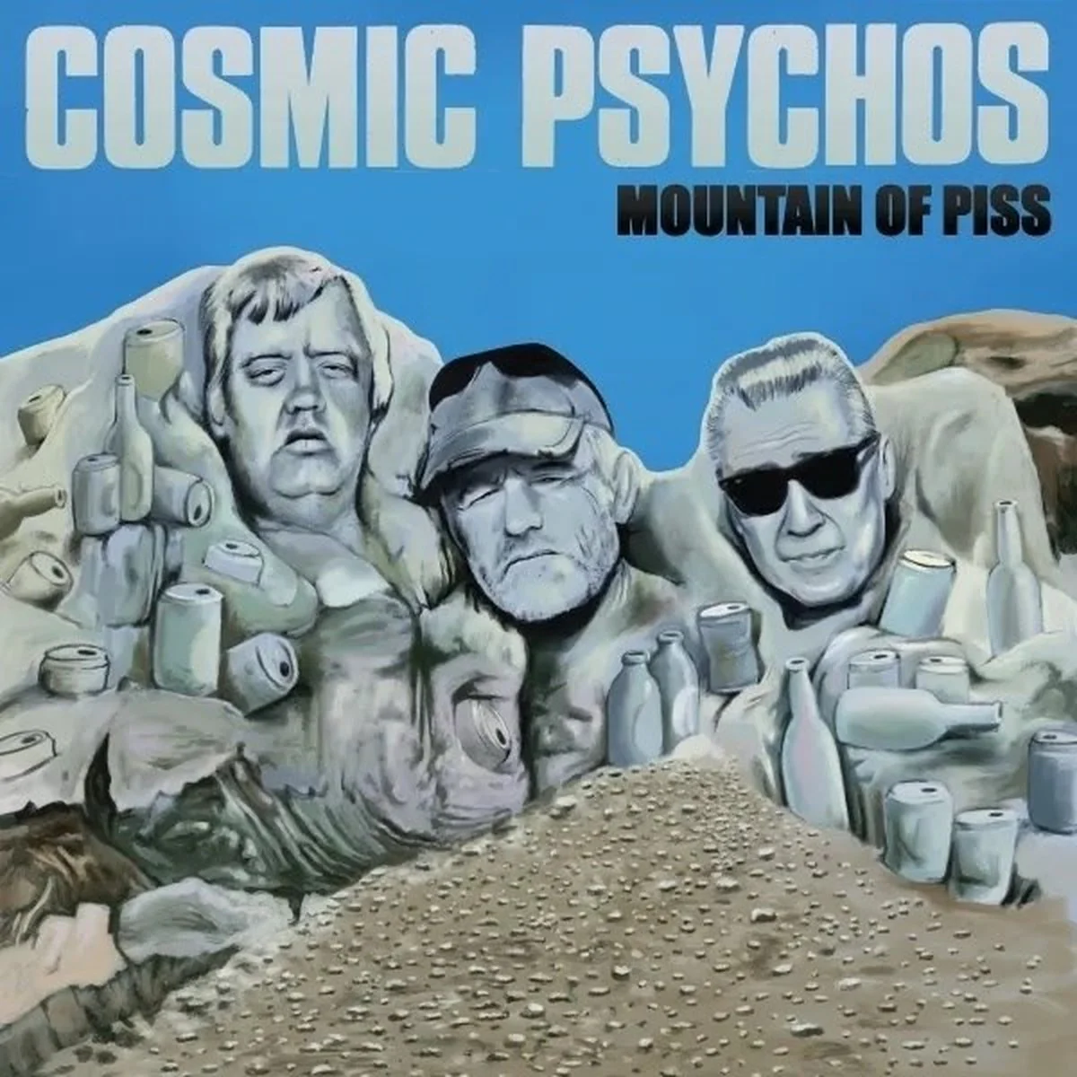 Cosmic Psychos - Mountain Of Piss (Yellow LP) - Image 4