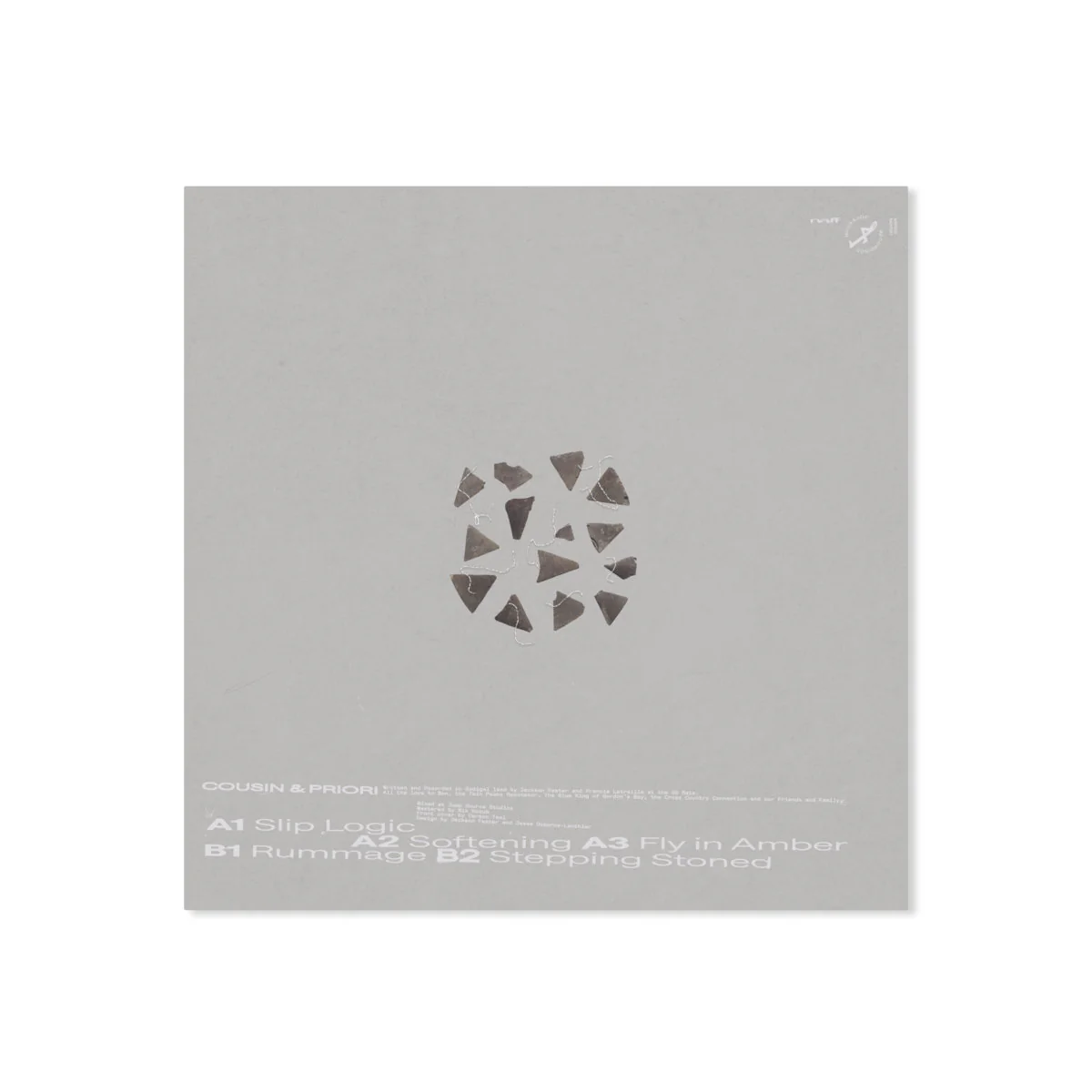 Cousin & Priori - Fly In Amber (12") - Image 2