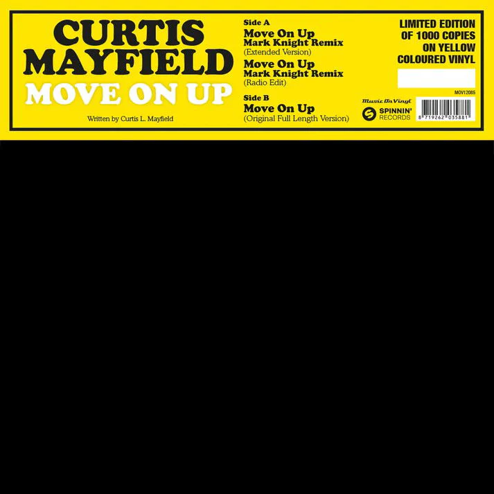 Curtis Mayfield - Move On Up (Mark Knight Remix) - Image 2