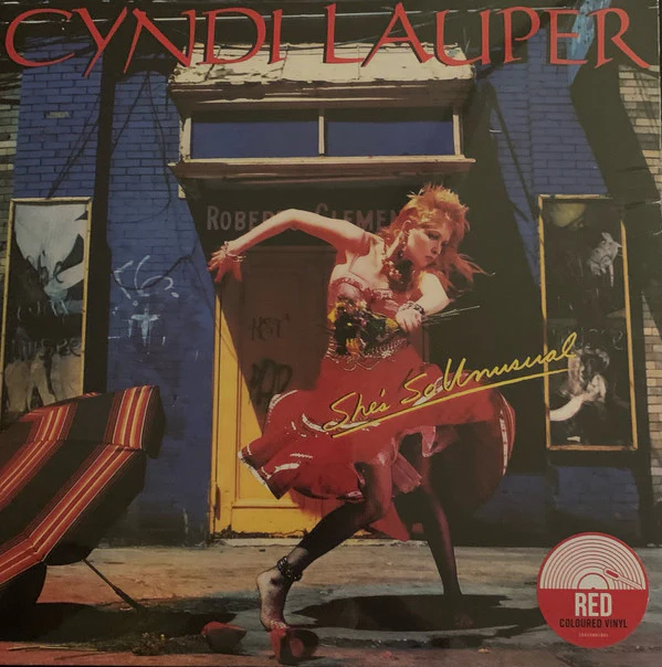 Cyndi Lauper - She's So Unusual (Red Coloured LP)