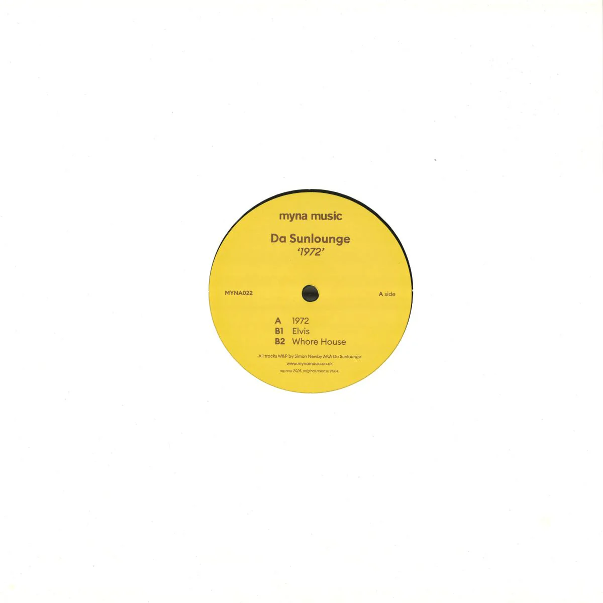 Da Sunlounge - 1972 (12")