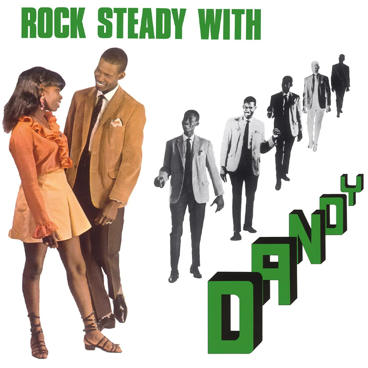 Dandy - Rock Steady With Dandy (Orange Vinyl LP) - Image 2