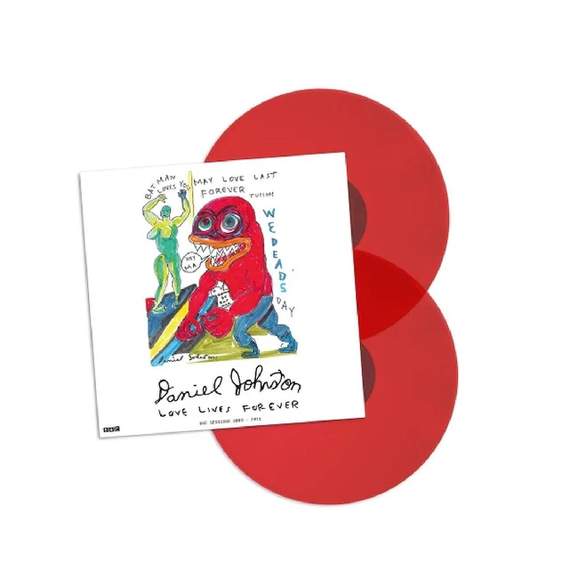 Daniel Johnston - Love Lives Forever (BBC Sessions 2003-2011) (Transparent Red Coloured LP)