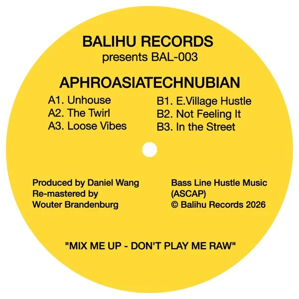 Daniel Wang - APHROASIATECHNUBIAN (12")