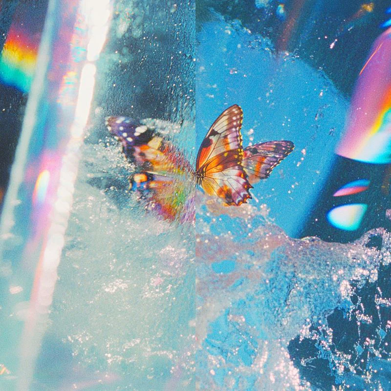 Daphni - Butterfly (Indie Opaque Pink & White Vinyl LP) - Image 2