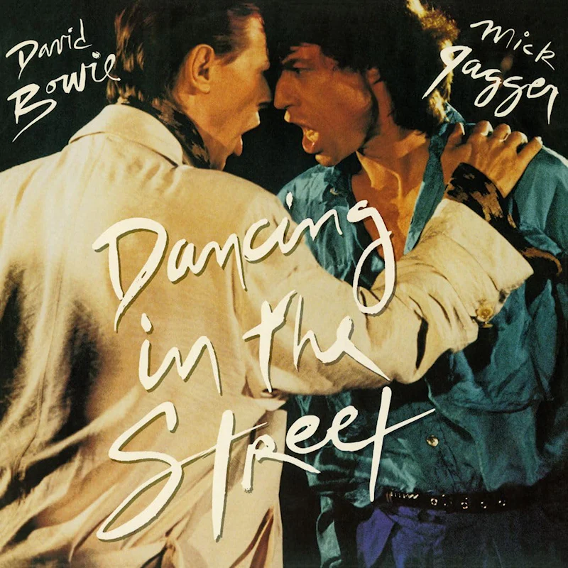 David Bowie & Mick Jagger - Dancing in the street e.p. (Coloured Vinyl 12") - Image 2