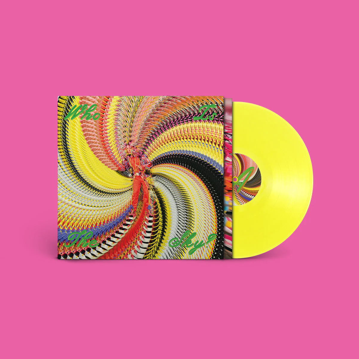David Byrne - Who Is The Sky? (Yellow  LP) - Image 3