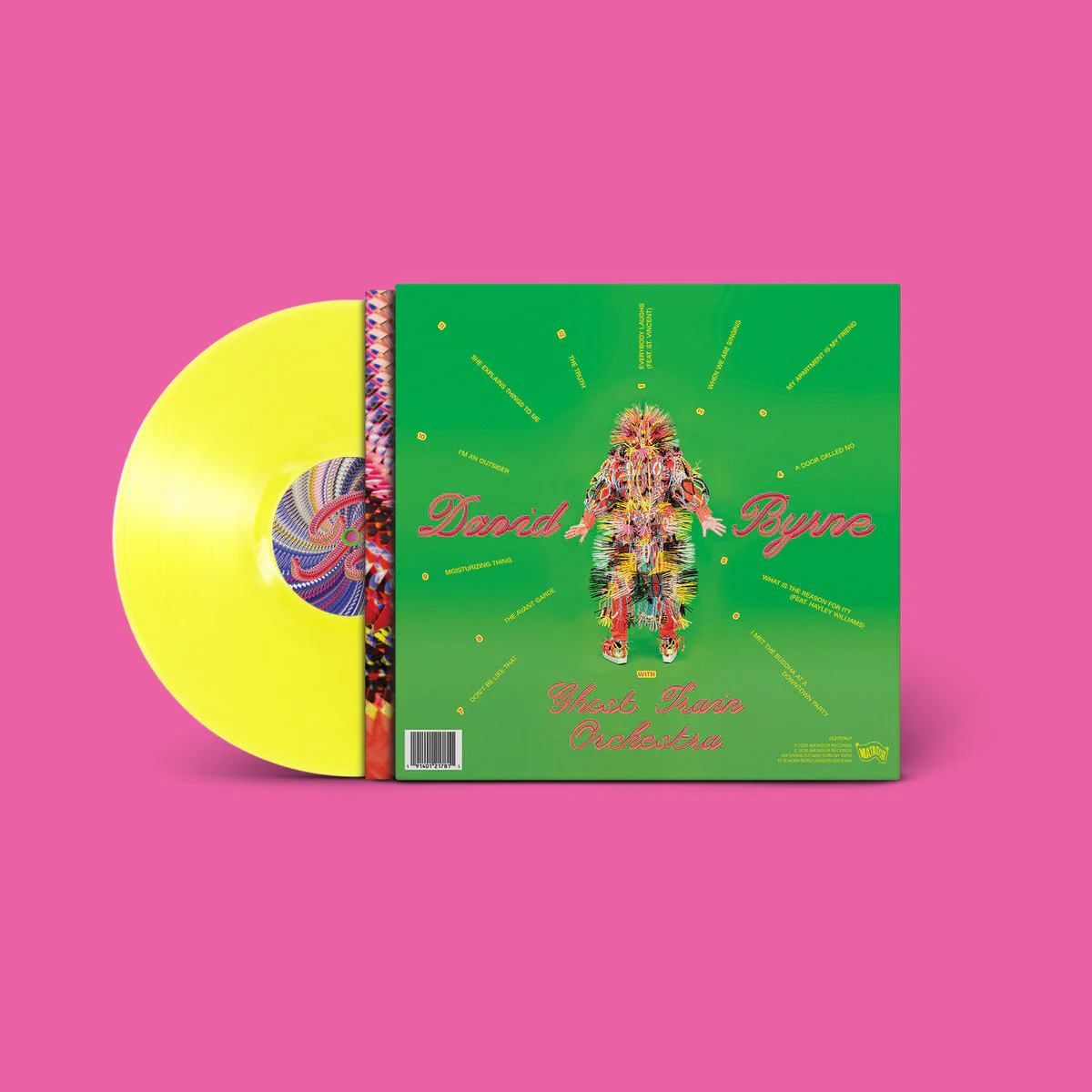 David Byrne - Who Is The Sky? (Yellow  LP) - Image 4