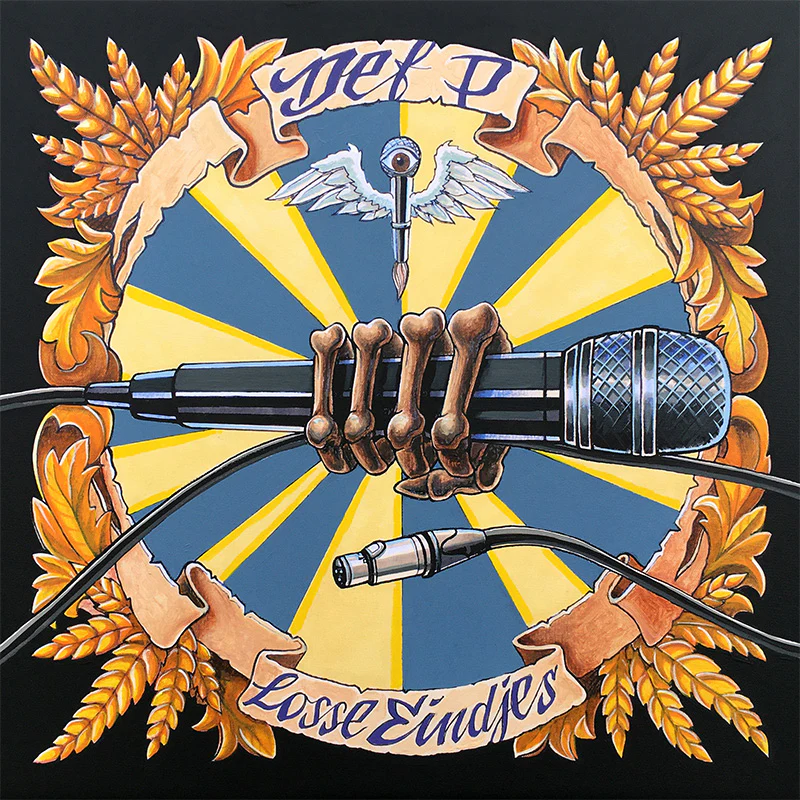 Def P - Losse Eindjes (Slightly Gold Coloured LP) - Image 2