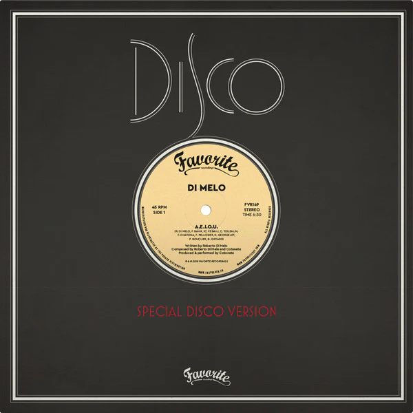 Di Melo - A.E.I.O.U. (12")
