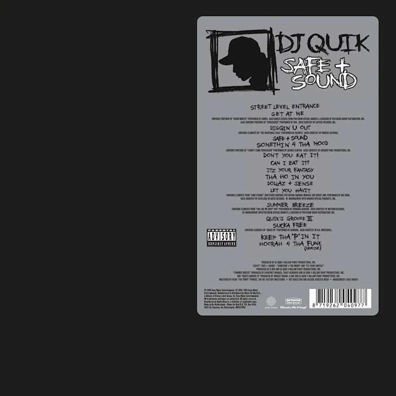 Dj Quik - Safe + Sound (Red Vinyl LP) - Image 2