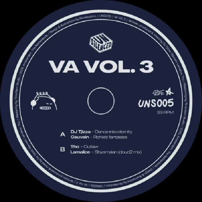 Dj Tjizza, Gauvain, Tho, Lamalice - VA Vol.3 (12")