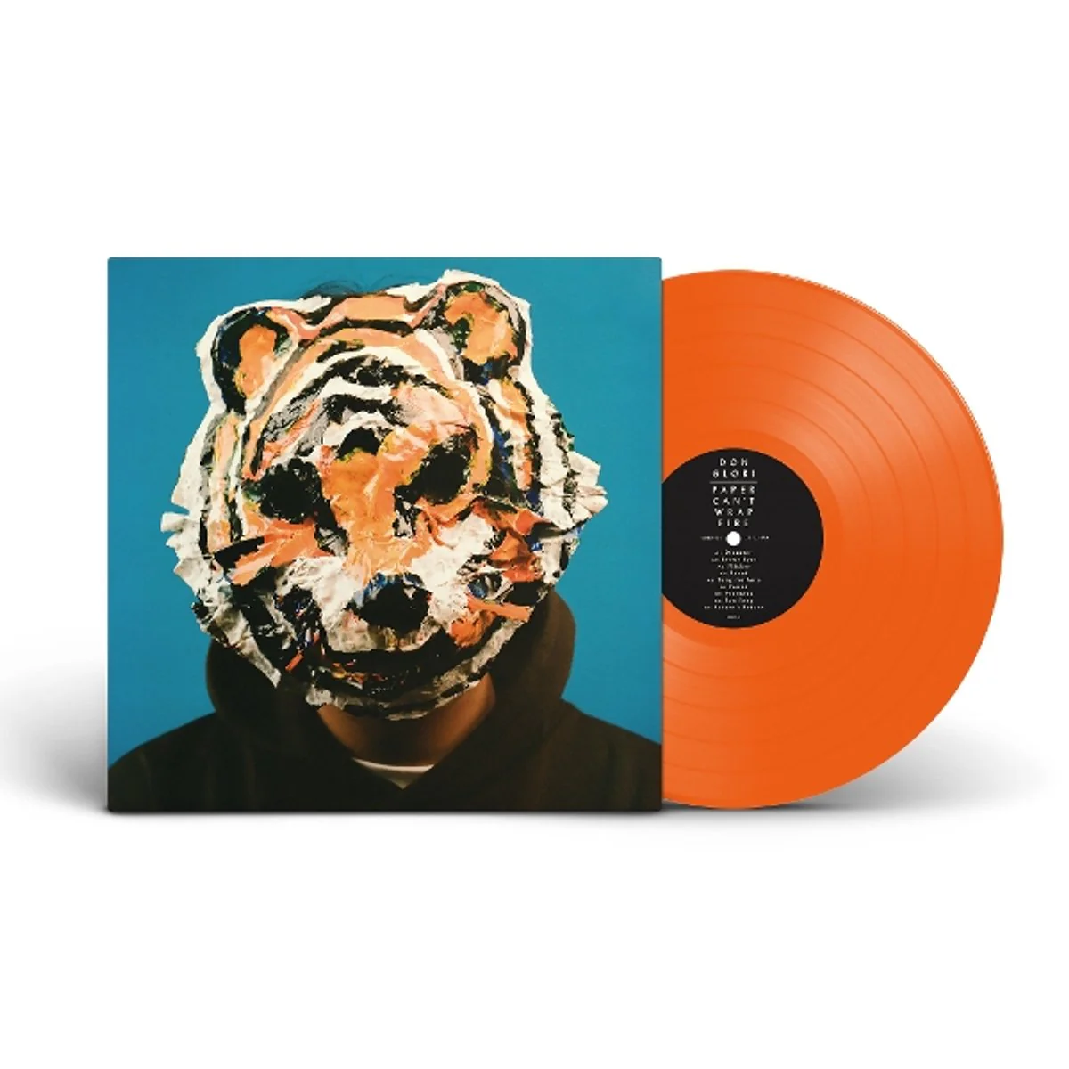 Don Glori - Paper Can't Wrap Fire (Orange Vinyl LP) - Image 2