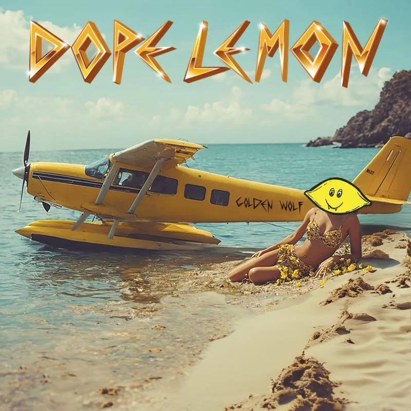 Dope Lemon - Golden Wolf (Gold Coloured LP)