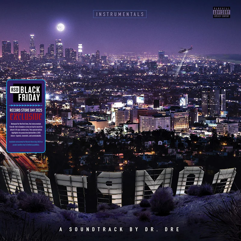Dr. Dre - Compton (A Soundtrack by Dr. Dre) (Instrumental Edition) (Purple Vinyl LP) - Image 2